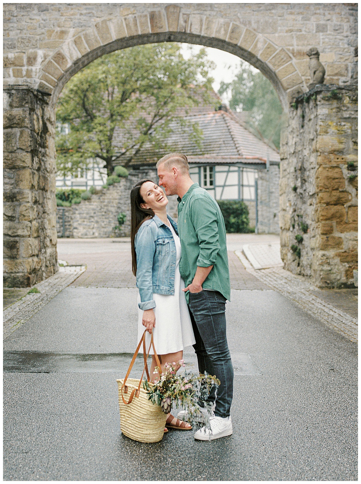 Paarfotoshooting in der Altstadt von Bretten - Die Hochzeitsfotografen
